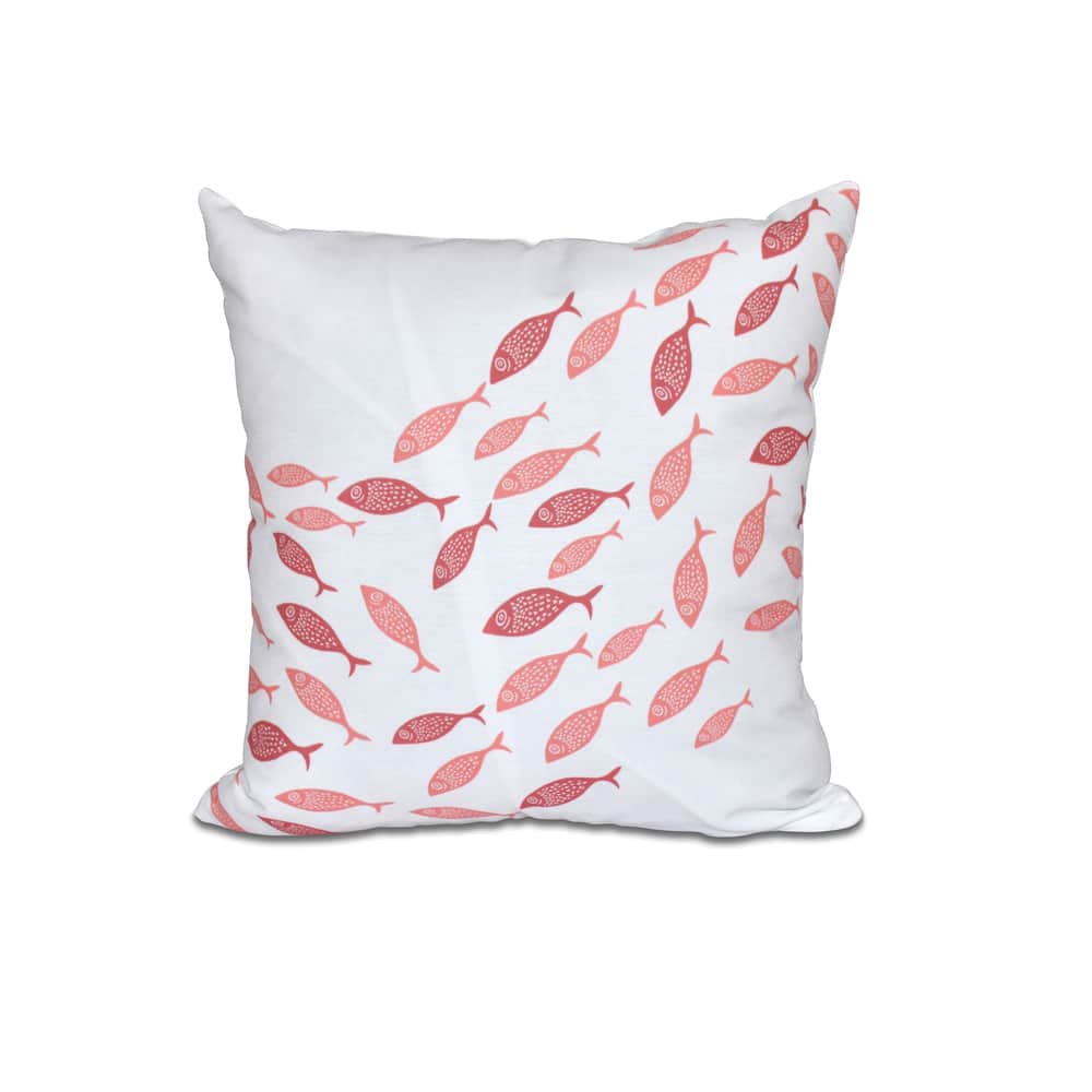 Escuela Animal Print 18 x 18-inch Outdoor Pillow