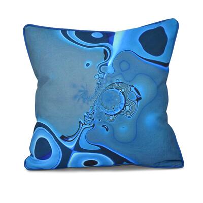 Psychedelic 70's Inside Out Designs Print 20 x 20-inch Pillow