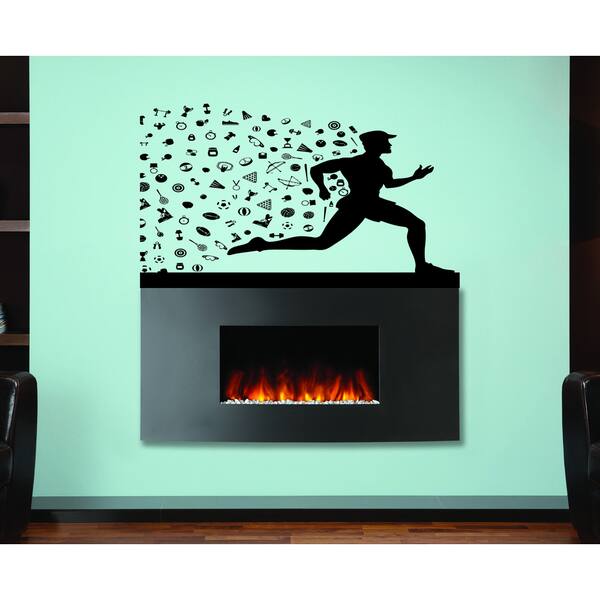 Running Man Wall Art Sticker Decal Bed Bath & Beyond 11725524