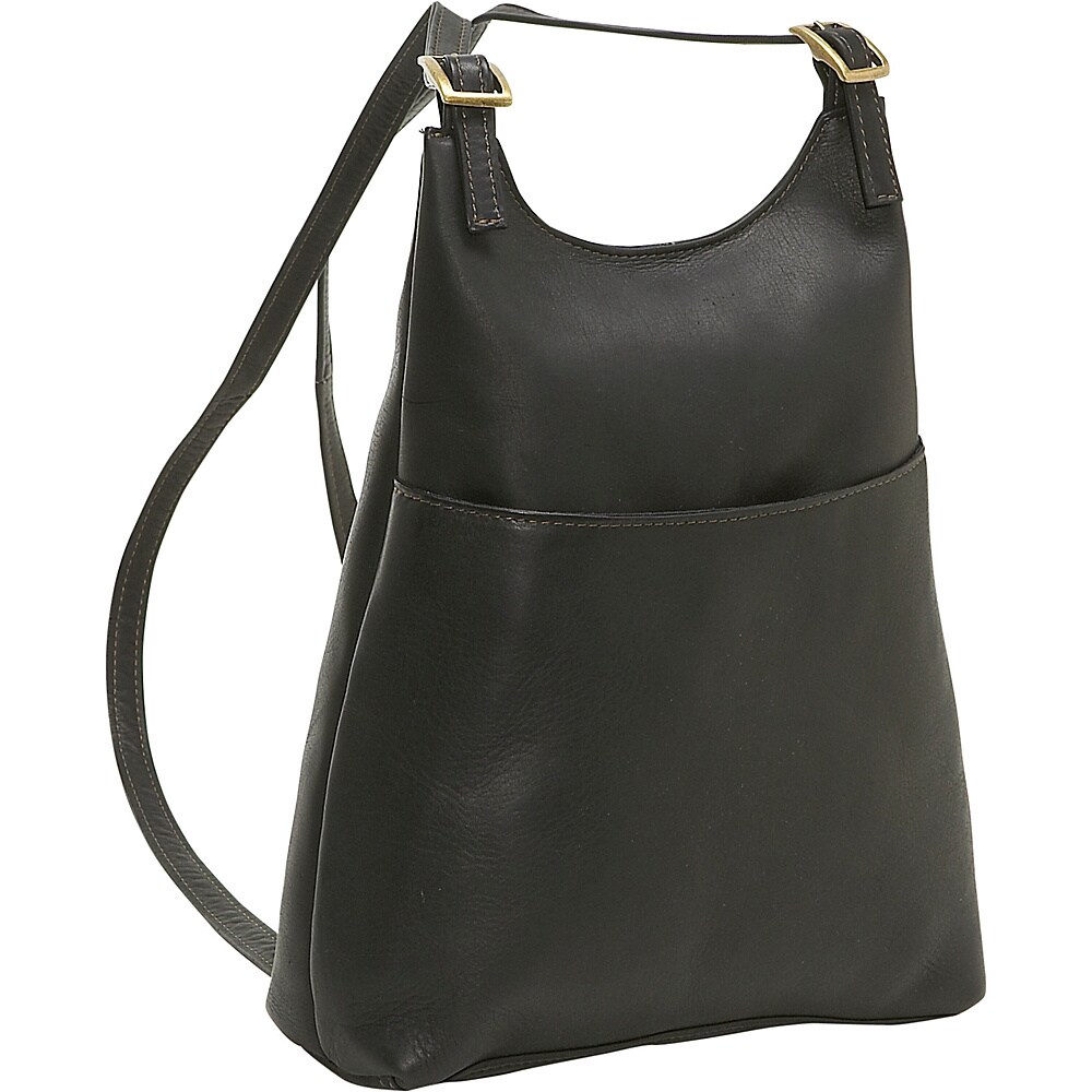 womens leather sling backpack