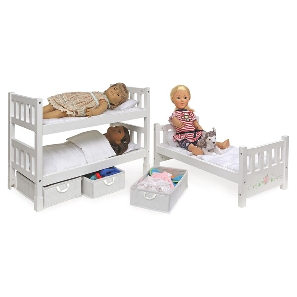 badger basket doll bunk bed
