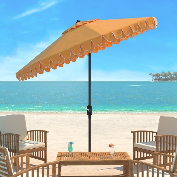 Safavieh Elegant Valance 9 Ft. Umbrella