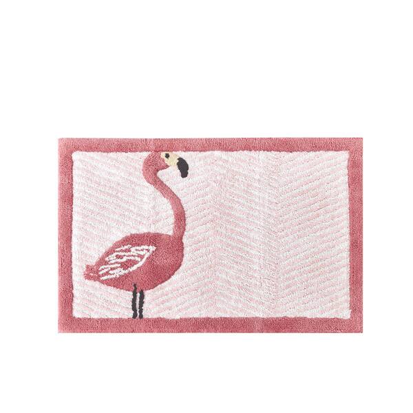 HipStyle Rosie Flamingo Cotton Tufted Rug - 20 x 30 - Overstock - 11729729