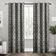 preview thumbnail 7 of 33, ATI Home Cartago Woven Trellis Blackout Curtain Panel Pair