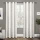 preview thumbnail 1 of 33, ATI Home Cartago Woven Trellis Blackout Curtain Panel Pair