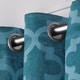 preview thumbnail 23 of 33, ATI Home Cartago Woven Trellis Blackout Curtain Panel Pair