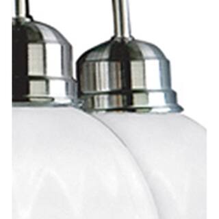 Y-Decor Mike 5 Light Chandelier, in Satin Nickel (5 Light, Chandelier, Satin Nickel) - Chandeliers For Bedrooms by Overstock.com