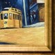 La Pastiche Edward Hopper 'Yonkers, 1916' Hand Painted Framed Canvas