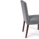 preview thumbnail 5 of 11, WYNDENHALL Seymour Contemporary Parson Dining Chair (Set of 2) - 18.1"w x 23"d x 35.8"h