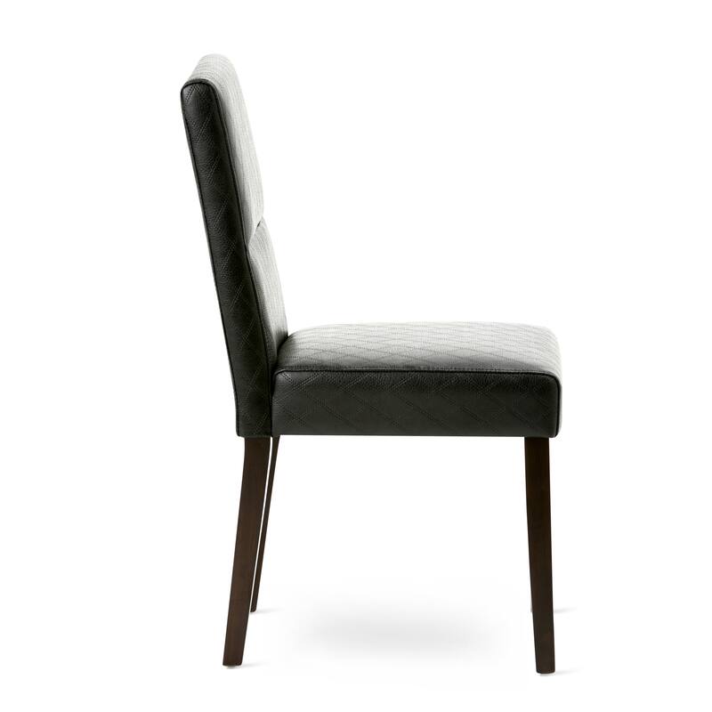 WYNDENHALL Seymour Contemporary Parson Dining Chair (Set of 2) - 18.1"w x 23"d x 35.8"h