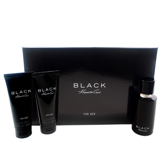 kenneth cole black for her gift set