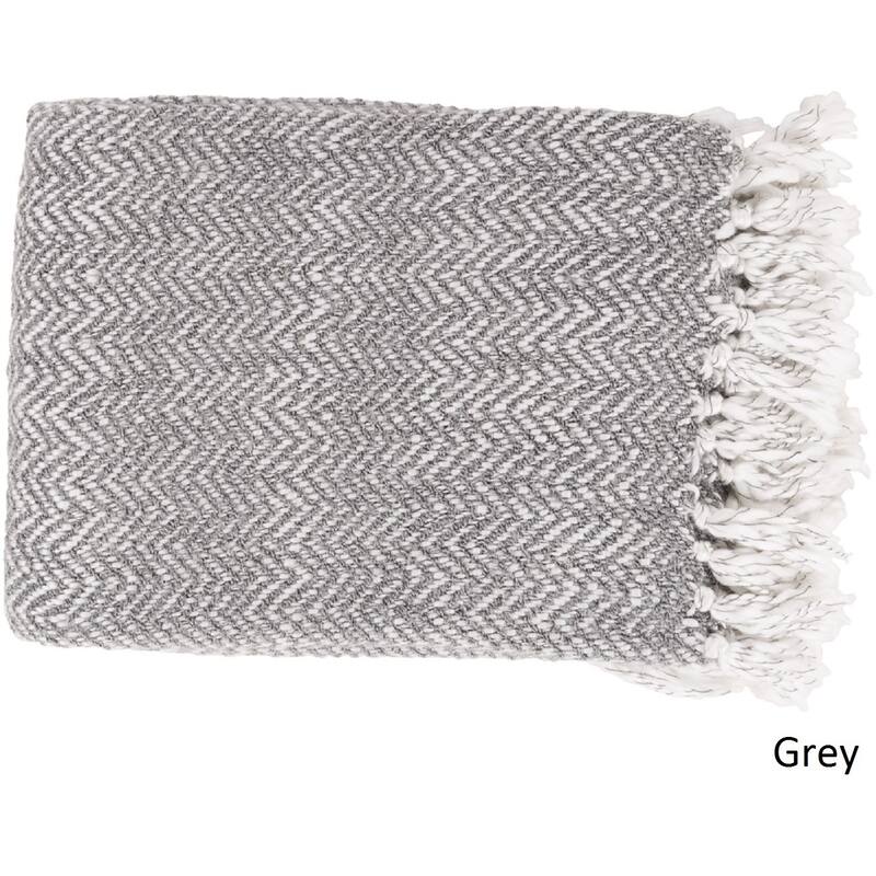 Biddulph Woven Acrylic/Polyester Throw (50" x 60")
