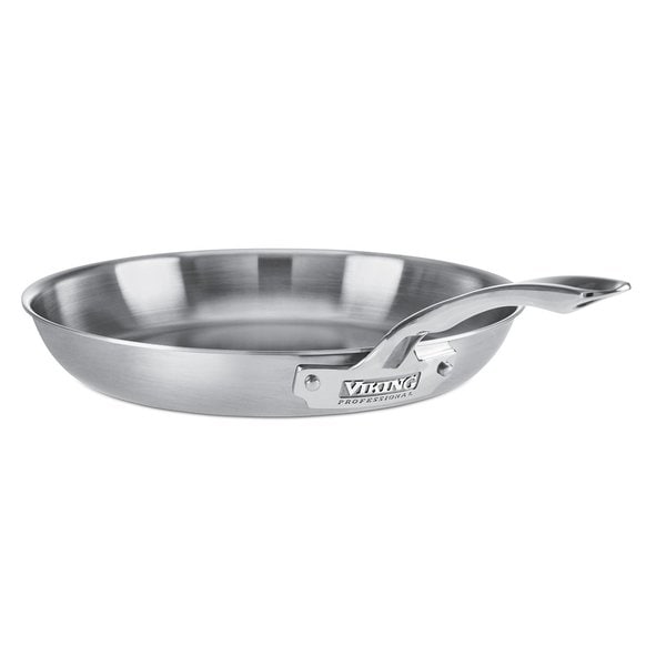 Viking Professional 5 Ply Fry Pan with Satin Finish 12 Inch Stainless