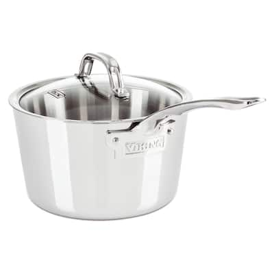 Viking Contemporary 3.4 Qt, 3.2 l, Sauce Pan, Mirror Finish