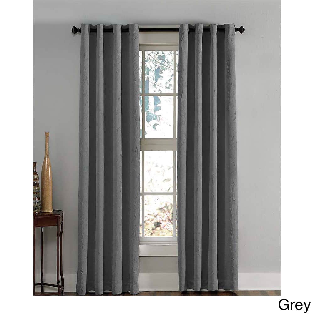Lenox Crushed Textured Room Darkening Grommet Panel