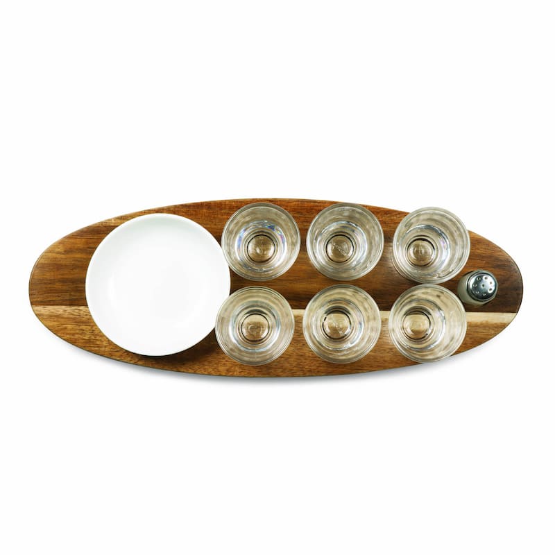 Legacy Cantinero Shot Glass Serving Tray