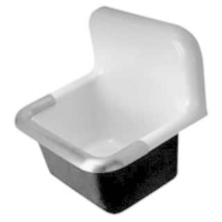 Zurn (k) CI Service Sink with 8-inch Center (24 x 20)