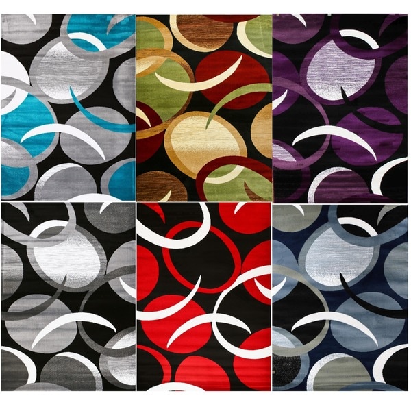 Persian Rugs Modern Trendz Abstract Area Rug - 7'10" x 10'6"
