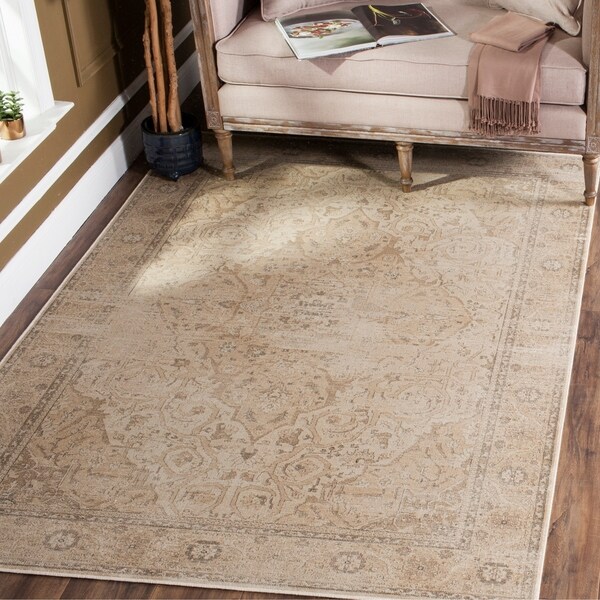 Safavieh Vintage Oriental Stone Distressed Silky Viscose Rug - 8' x 11'2