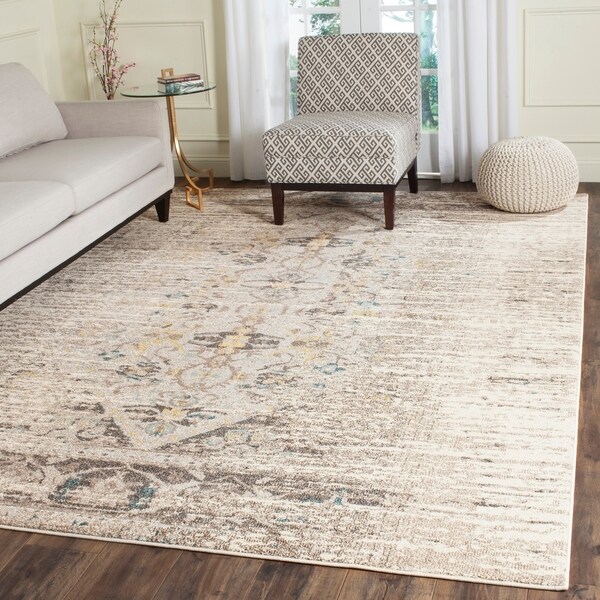 Safavieh Monaco Vintage Distressed Grey / Multi Distressed Rug - 8' x 11'