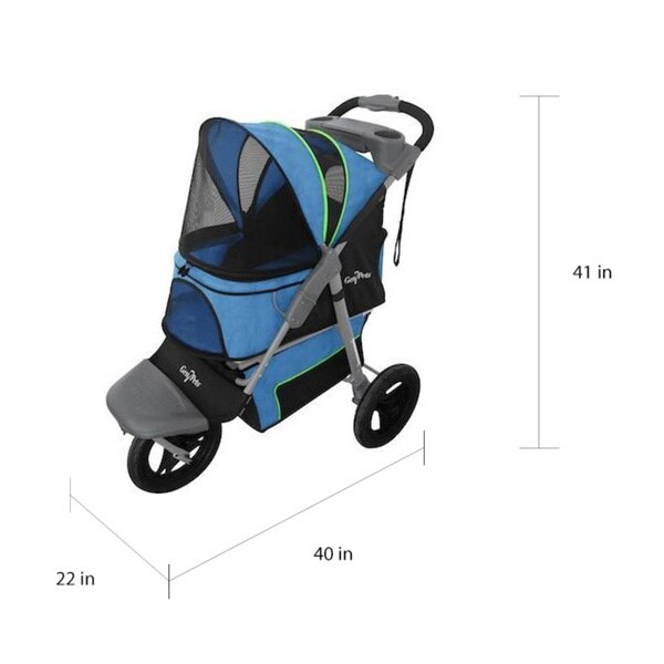 sporty pet stroller