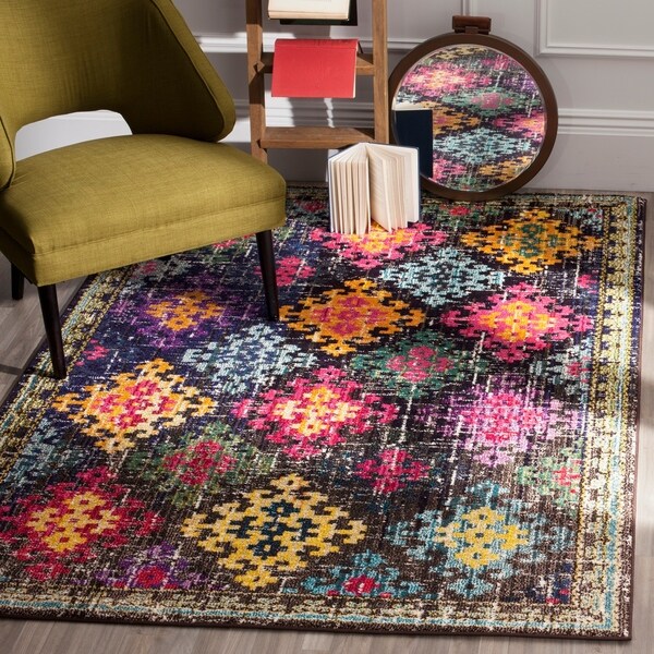 Safavieh Monaco Vintage Bohemian Multicolored Distressed Rug - 8' x 11'