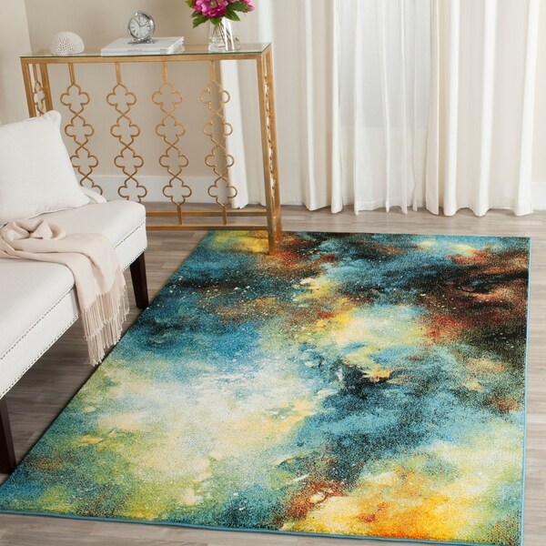 Safavieh Galaxy Blue/ Multi Rug - 8' x 10'