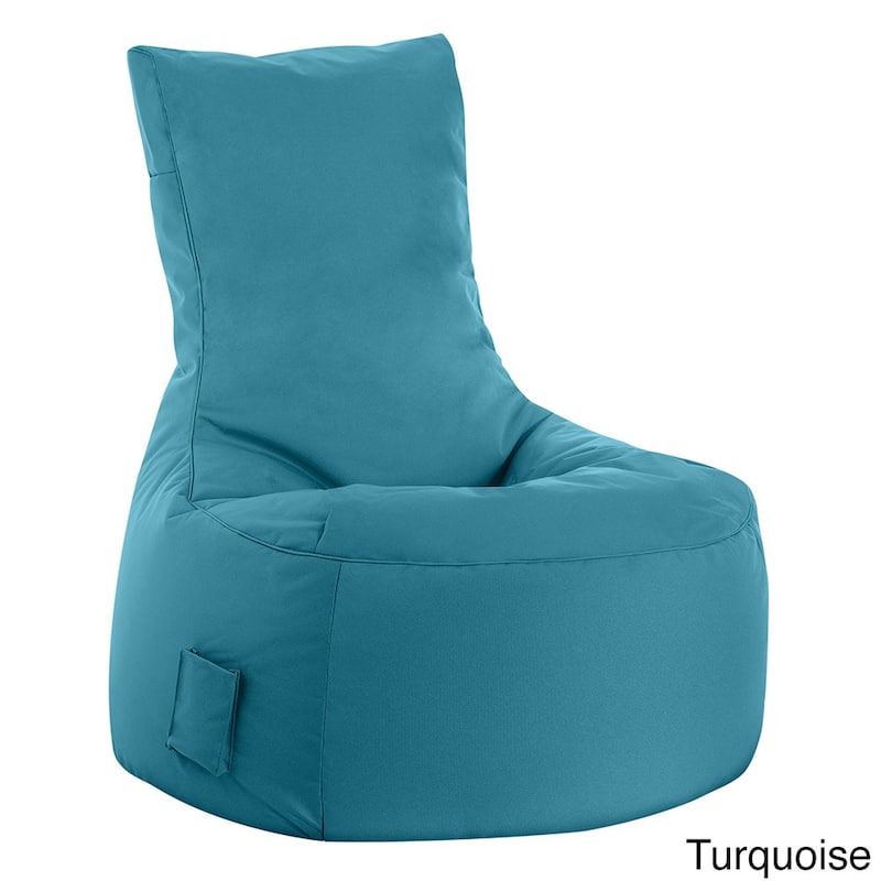 Sitting Point Oxford Fabric Swing Brava Bean Bag - Turquoise