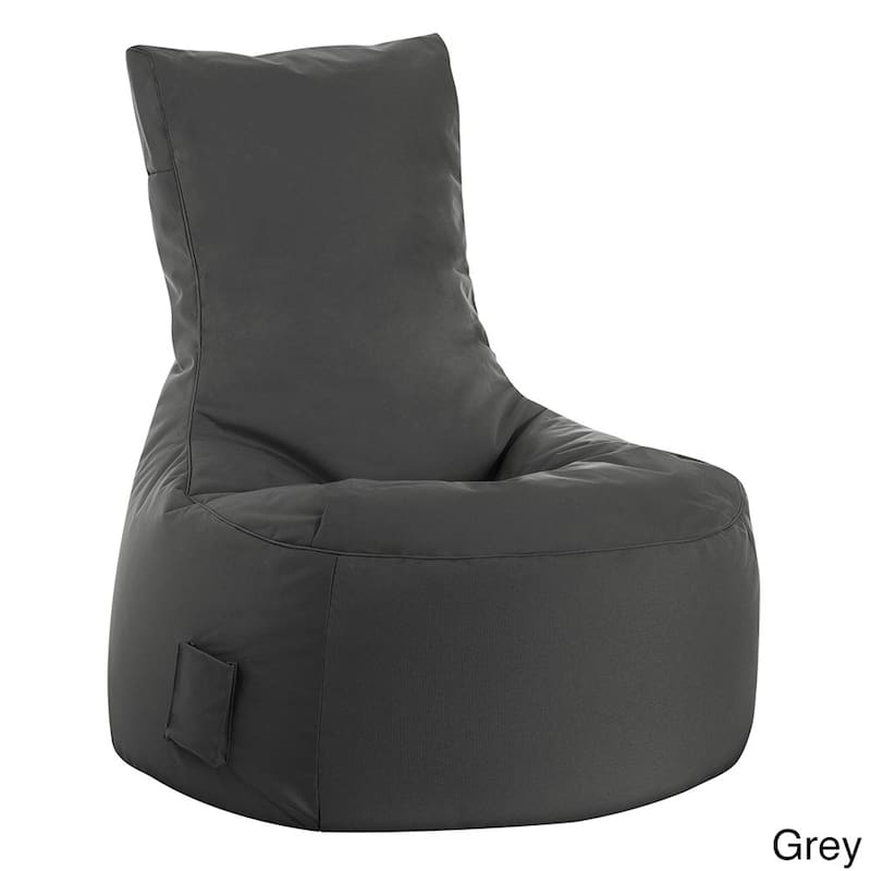 Sitting Point Oxford Fabric Swing Brava Bean Bag - Grey