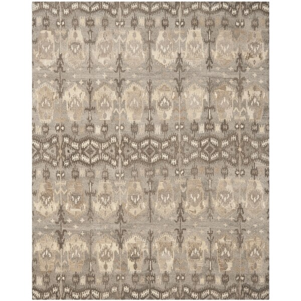 Safavieh Handmade Wyndham Natural/ Multi Wool Rug - 10' x 14'
