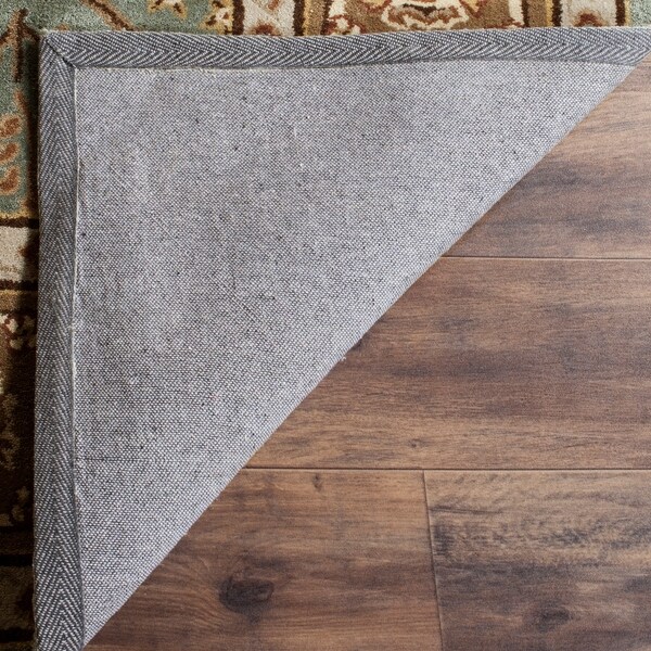 Safavieh Hand-hooked Total Perform Blue/ Taupe Acrylic Rug - 8' x 10'