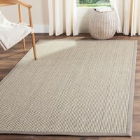 Safavieh Casual Natural Fiber Marble Khaki Sisal Area Rug 8 Safavieh Casual Natural Fiber Handmade Grey Sisal Rug 8 X 10