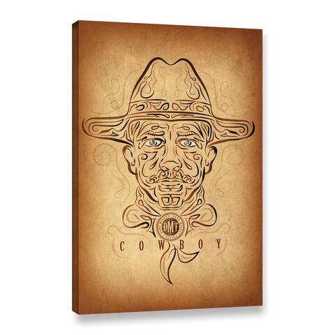 Greg Simanson's 'Cowboy' Gallery Wrapped Canvas