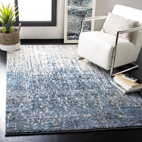 Blue 7x9 10x14 Rugs Online At Our Best Area Safavieh Retro Mid Century Modern Abstract Light Blue Distressed Rug 8