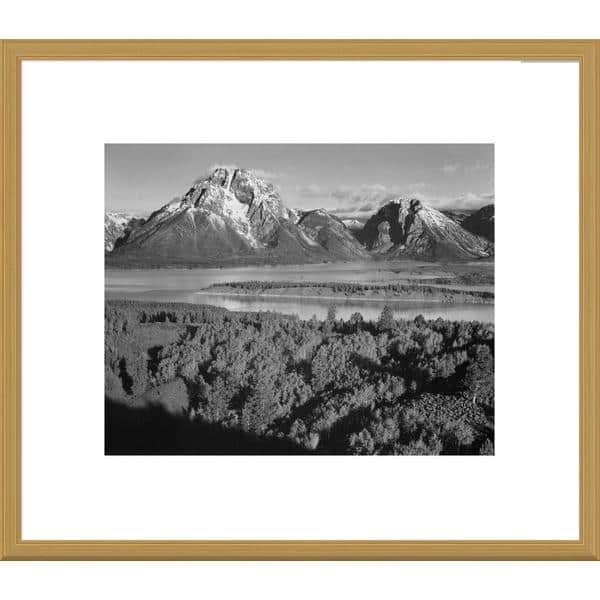 Global Gallery Ansel Adams 'View toward Mount Moran, Grand Teton ...