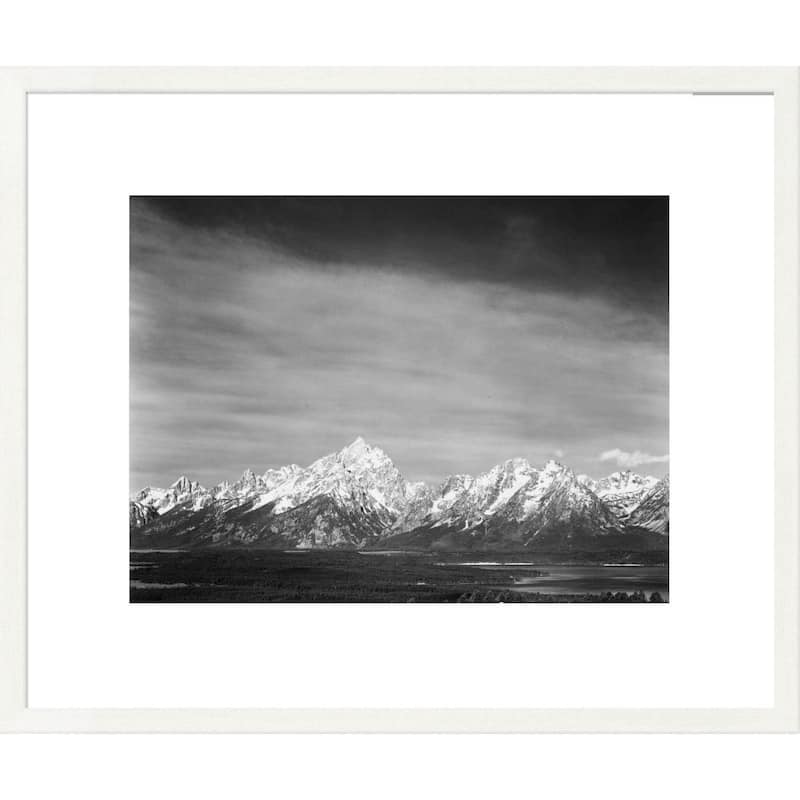 Global Gallery Ansel Adams 'Tetons from Signal Mountain, Grand Teton ...