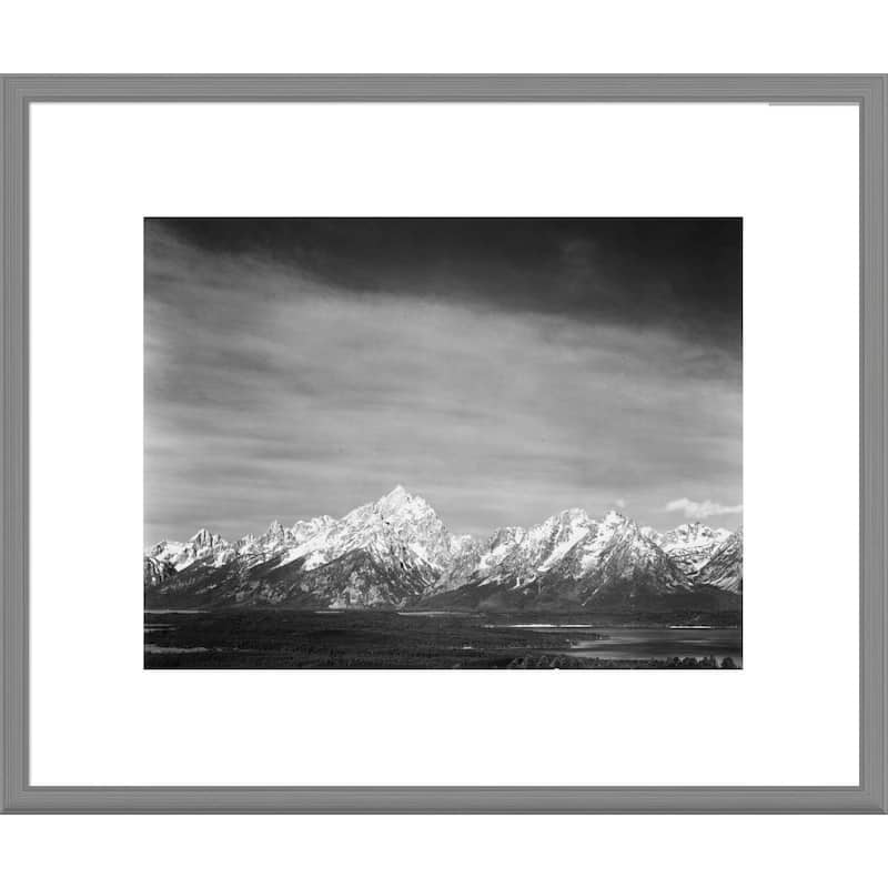 Global Gallery Ansel Adams 'Tetons from Signal Mountain, Grand Teton ...