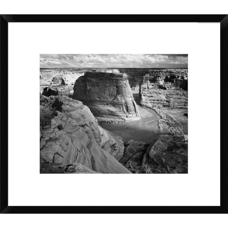 Global Gallery Ansel Adams 'View of valley from mountain, Canyon de ...