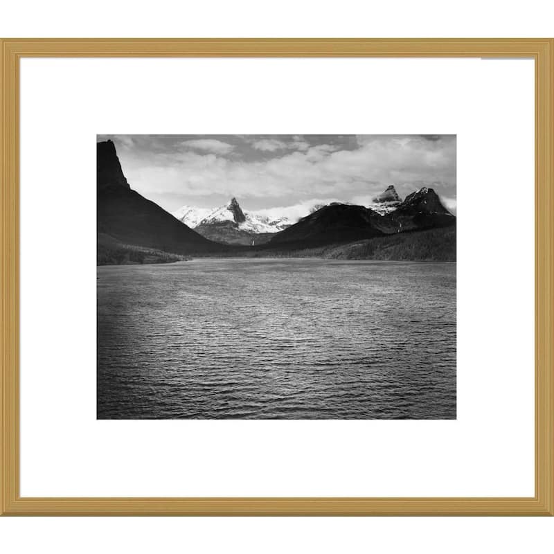 Global Gallery Ansel Adams 'St. Mary's Lake, Glacier National Park ...