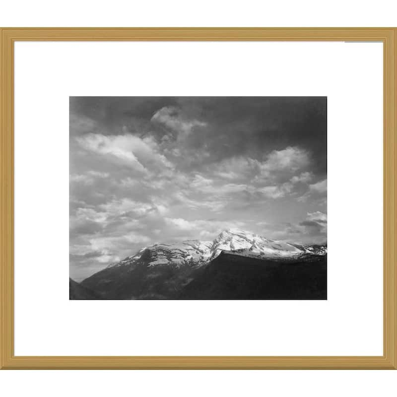 Global Gallery Ansel Adams 'Heaven's Peak, Glacier National Park ...