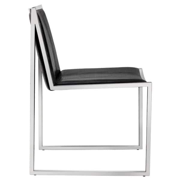 Sunpan Blair Dining Chair Black Croc Set Of 2 Medium Overstock 11742360 White