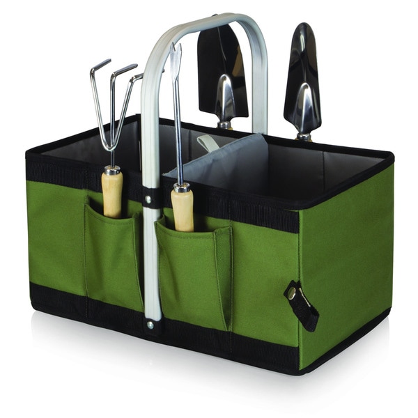 Shop Picnic Time Garden Caddy Collapsible Basket with