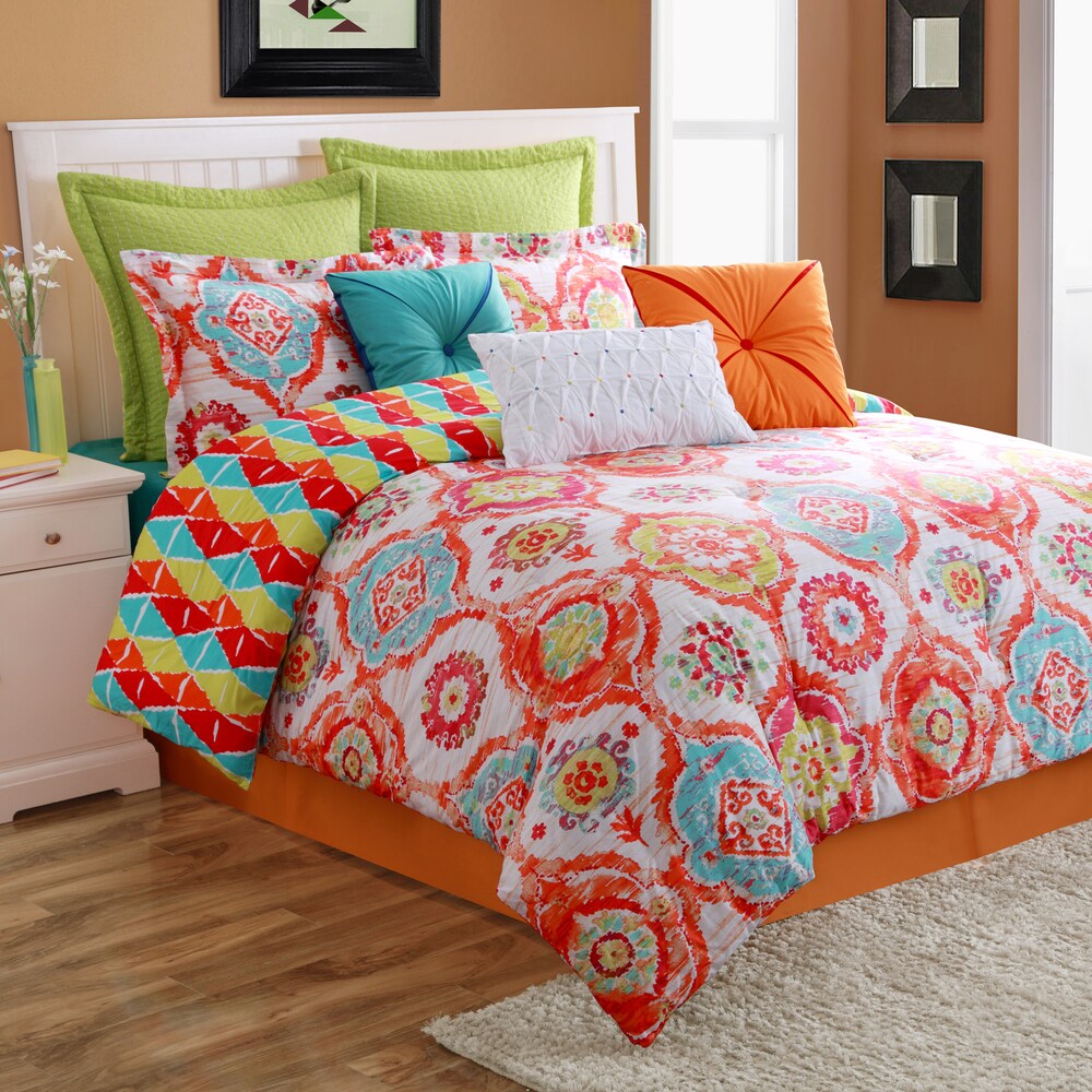 Orange Comforter Sets Find Great Bedding Deals Shopping At Overstock