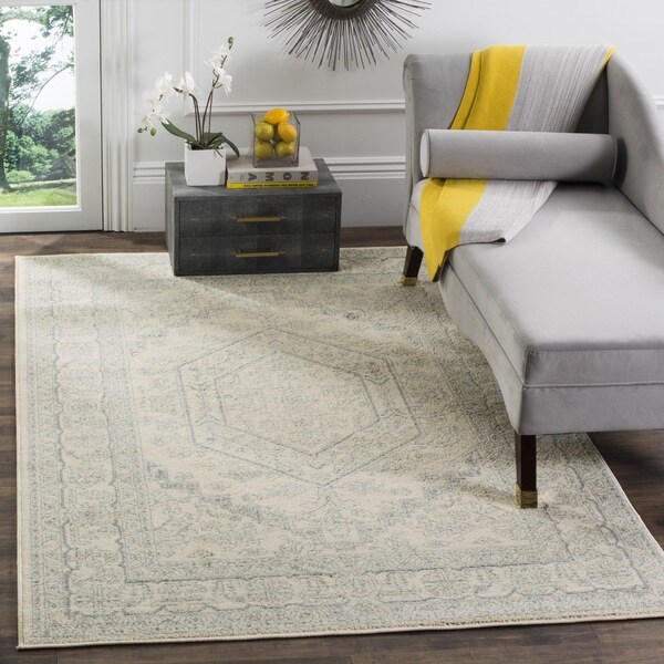 Safavieh Adirondack Vintage Ivory / Slate Grey Rug - 8' x 10'