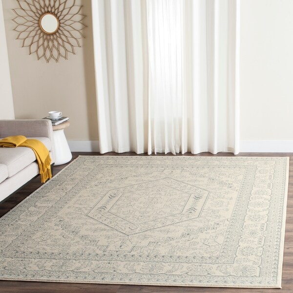 Safavieh Adirondack Vintage Ivory / Slate Grey Rug - 8' x 10'