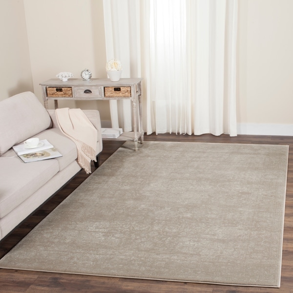 Safavieh Carnegie Vintage Light Beige/ Cream Distressed Rug - 8' x 10'