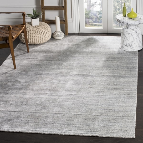 Safavieh Handmade Mirage Modern Ash Wool/ Viscose Area Rug (8' x 10')