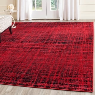 Red Safavieh Rugs Area For Less Find Great Home Decor Deals Safavieh Adirondack Modern Abstract Red Black Rug 8 X