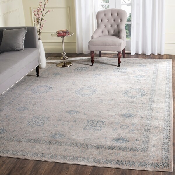 Safavieh Archive Vintage Grey/ Blue Distressed Rug - 8' x 10'