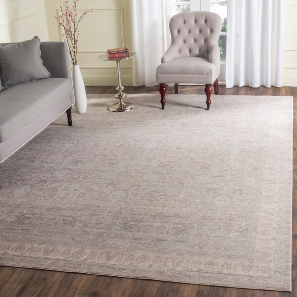 Safavieh Archive Vintage Grey/ Light Grey Distressed Rug - 8' x 10'